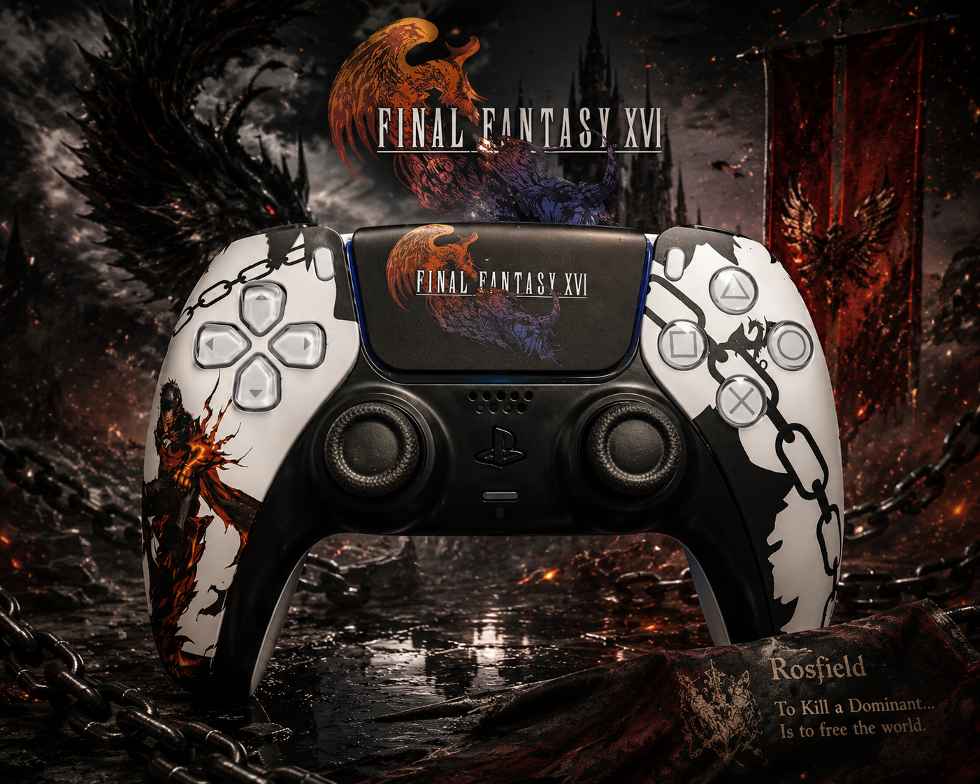 Custom Pre-Built - PS5 Controller - Final Fantasy XVI
