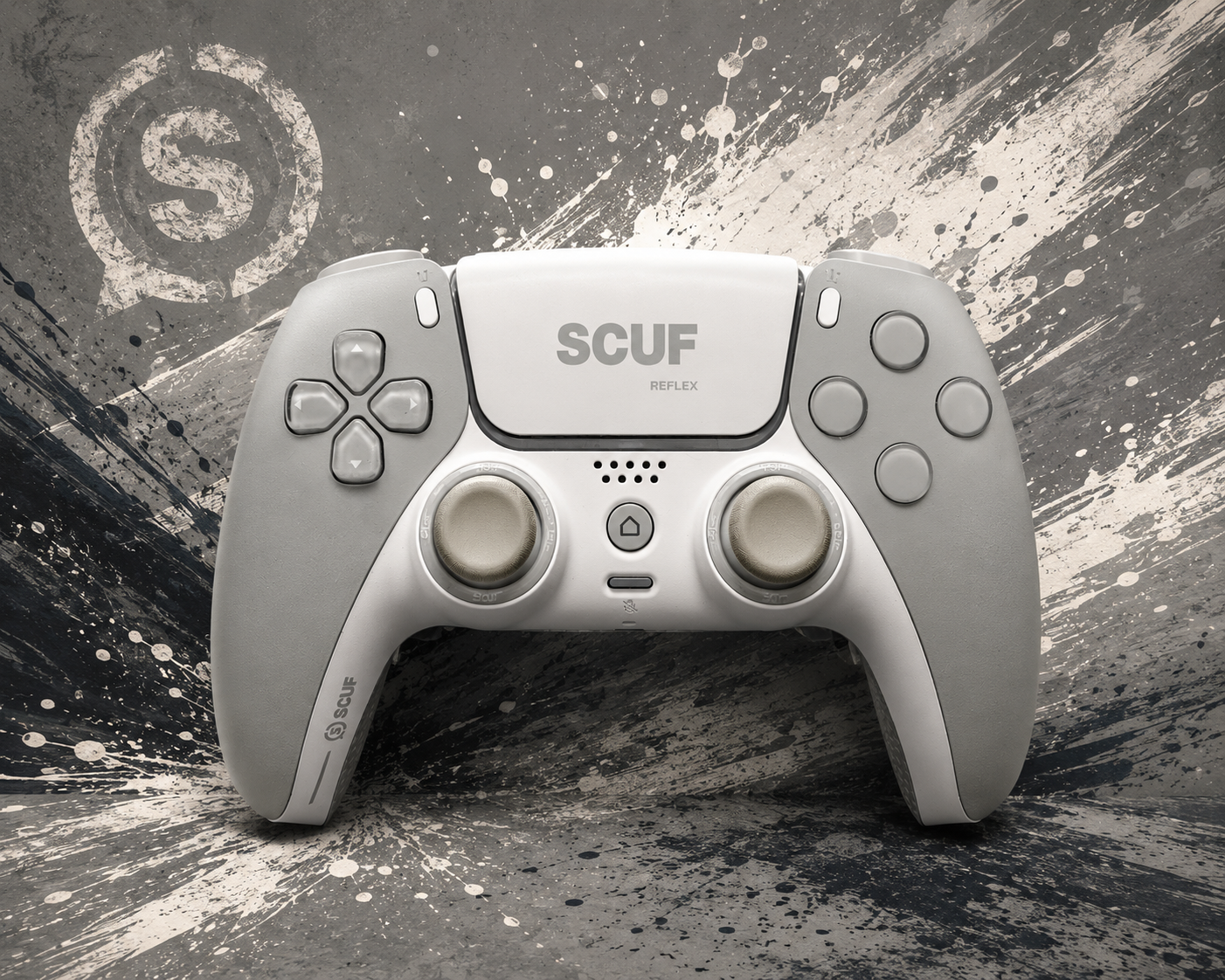 Custom Pre-Built - Scuf Reflex PS5 Controller - White/Gray
