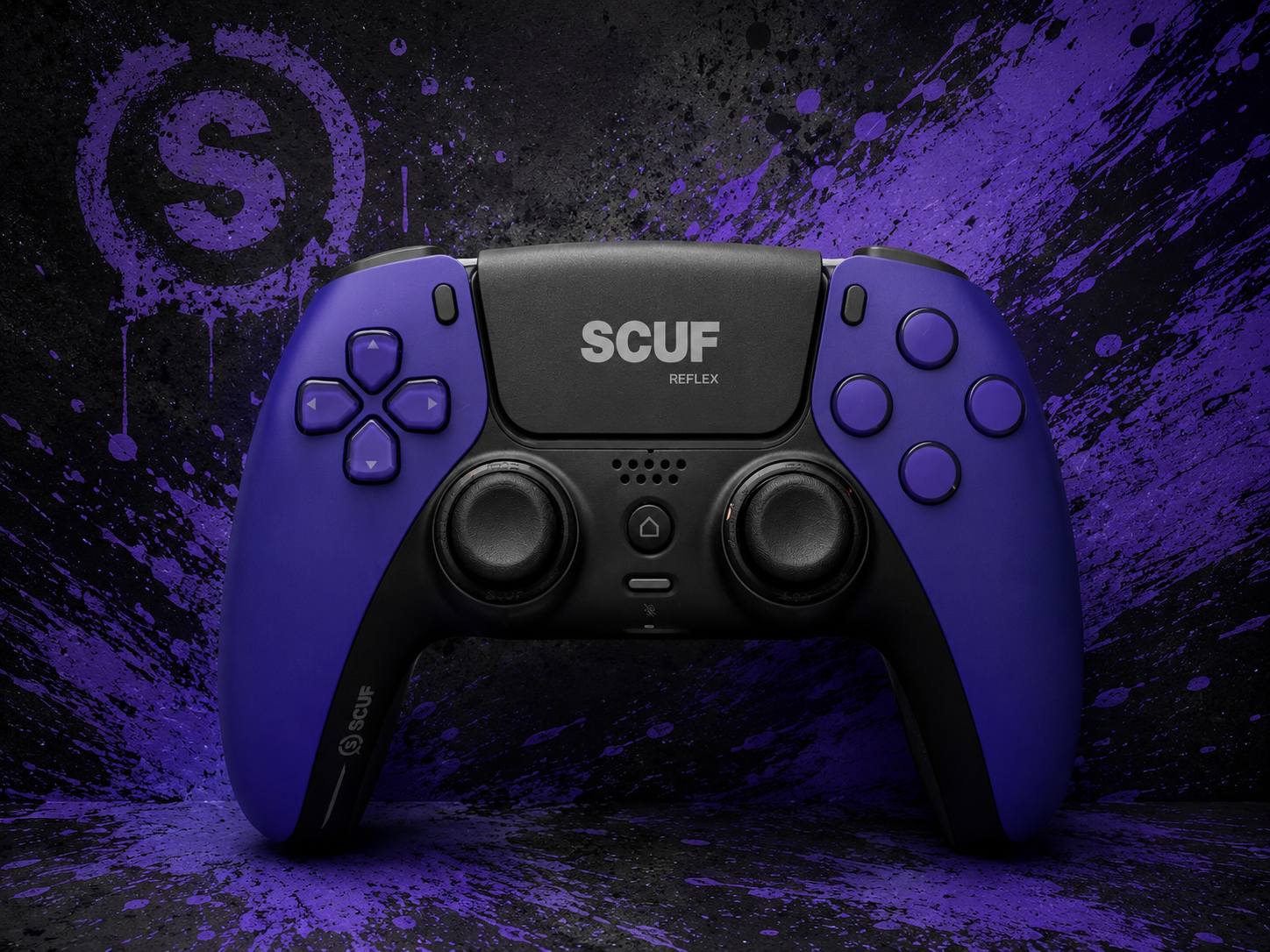 Custom Pre-Built - Scuf Reflex PS5 Controller - Purple/Black
