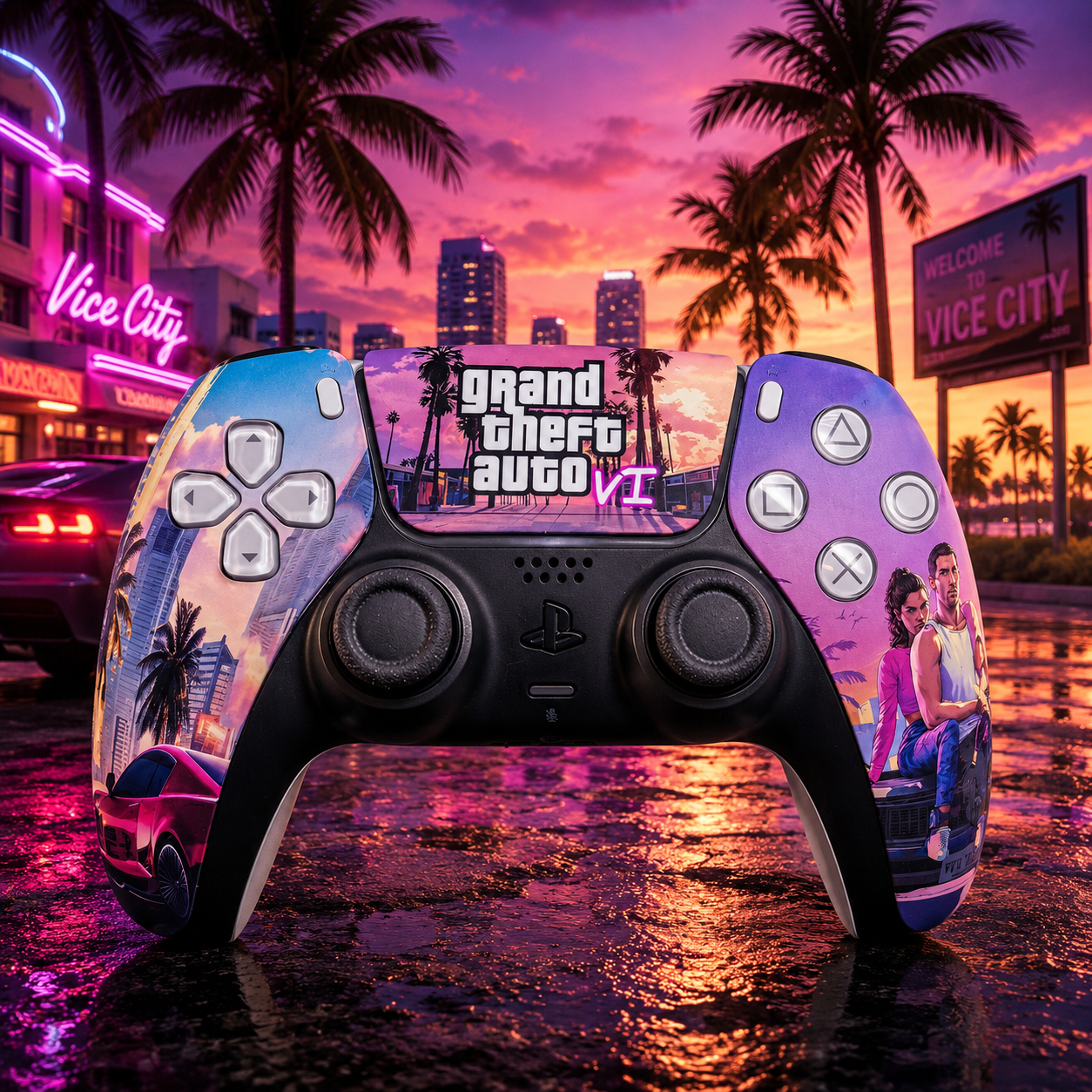 Custom Pre-Built - PS5 Controller - GTA VI