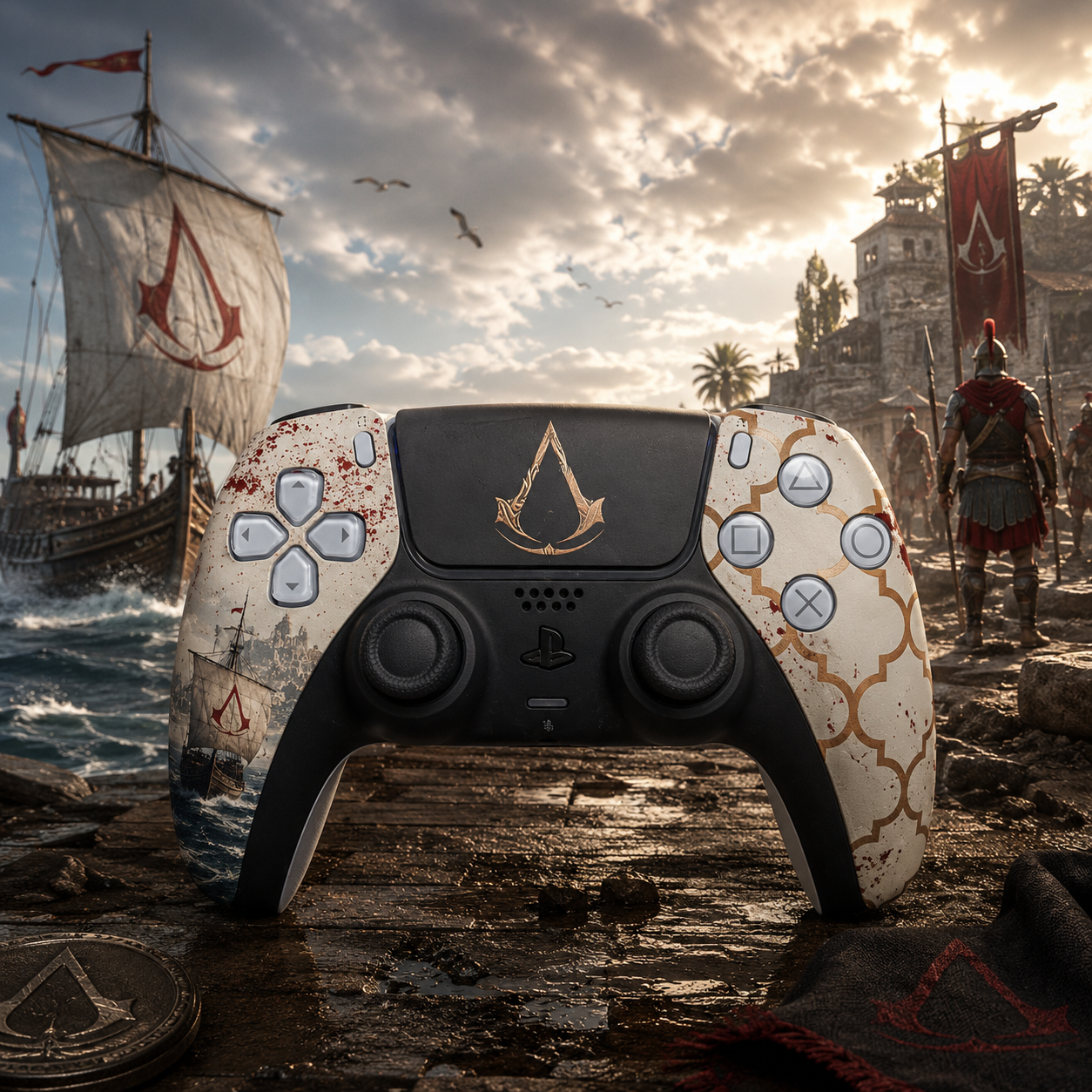 Custom Pre-Built - PS5 Controller - Assassins Creed