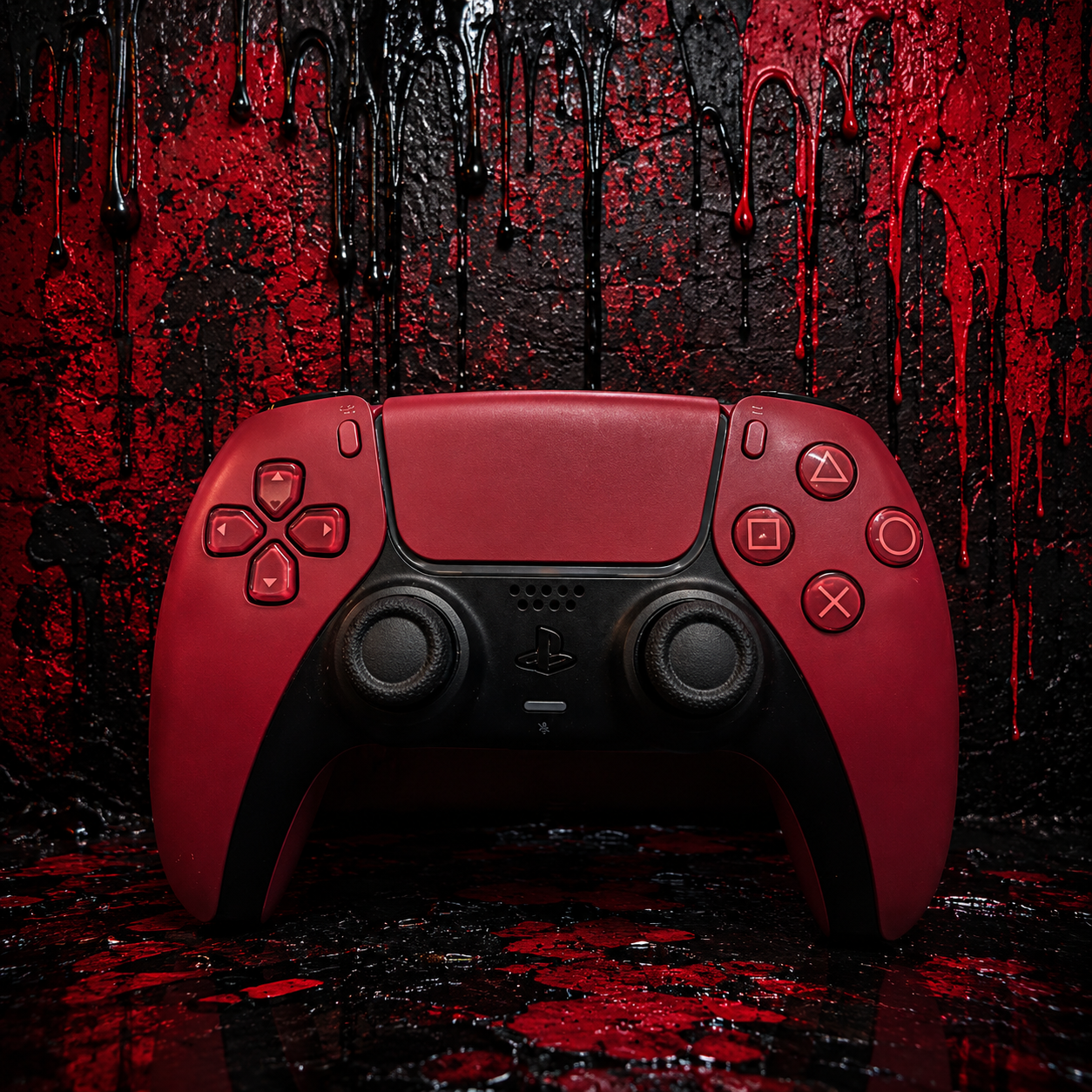 Custom Pre-Built - PS5 Controller - Red