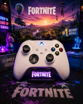 Rapid Fire/Fornite Mod Pre-Built - Xbox Controller 1914 - White - TMR, 4 Back Buttons