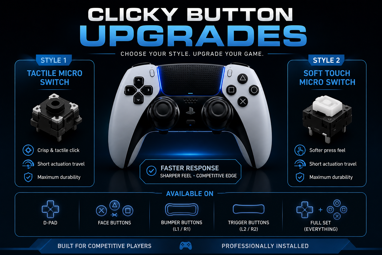 Fix Stick Drift Controllers (Repair Service)