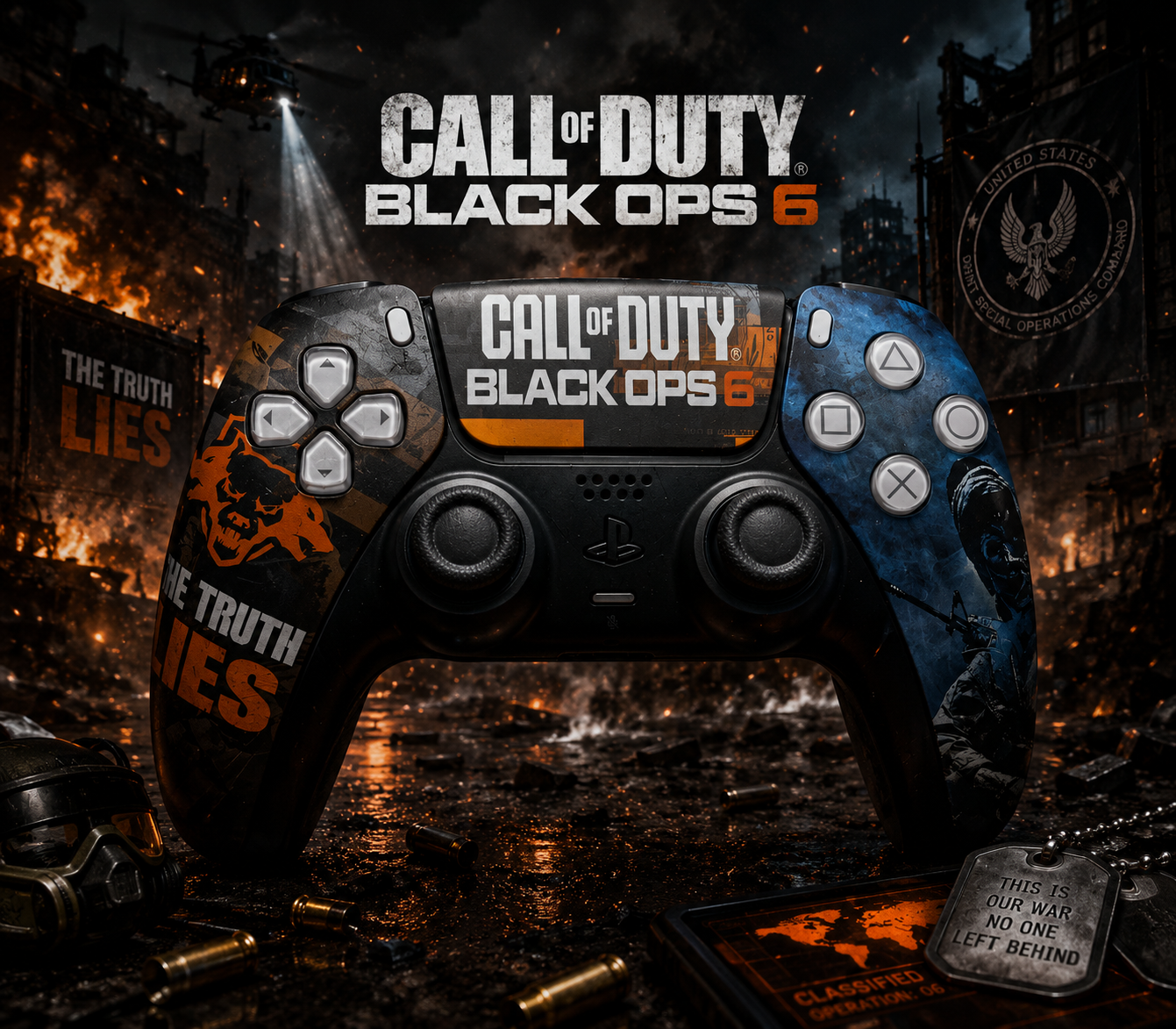 Custom Pre-Built - PS5 Controller - COD Black Ops 6