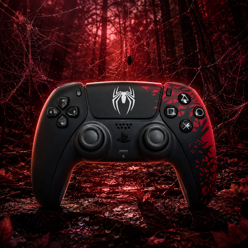 Custom Pre-Built - PS5 Controller - SpiderMan