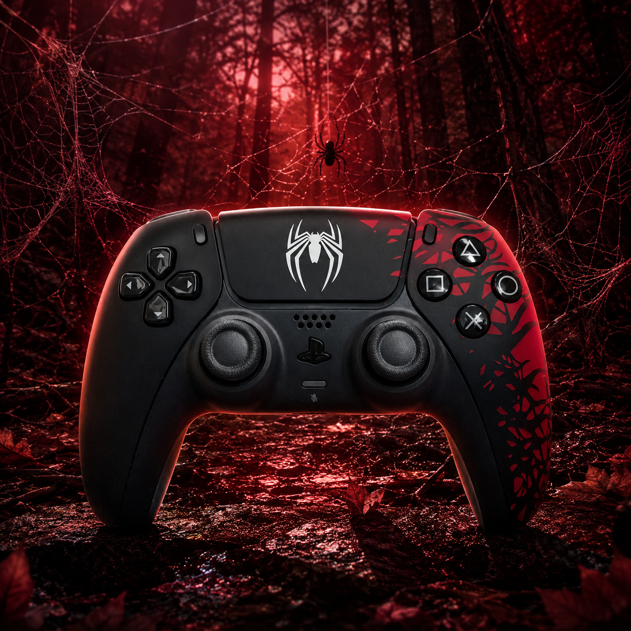 Custom Pre-Built - PS5 Controller - SpiderMan