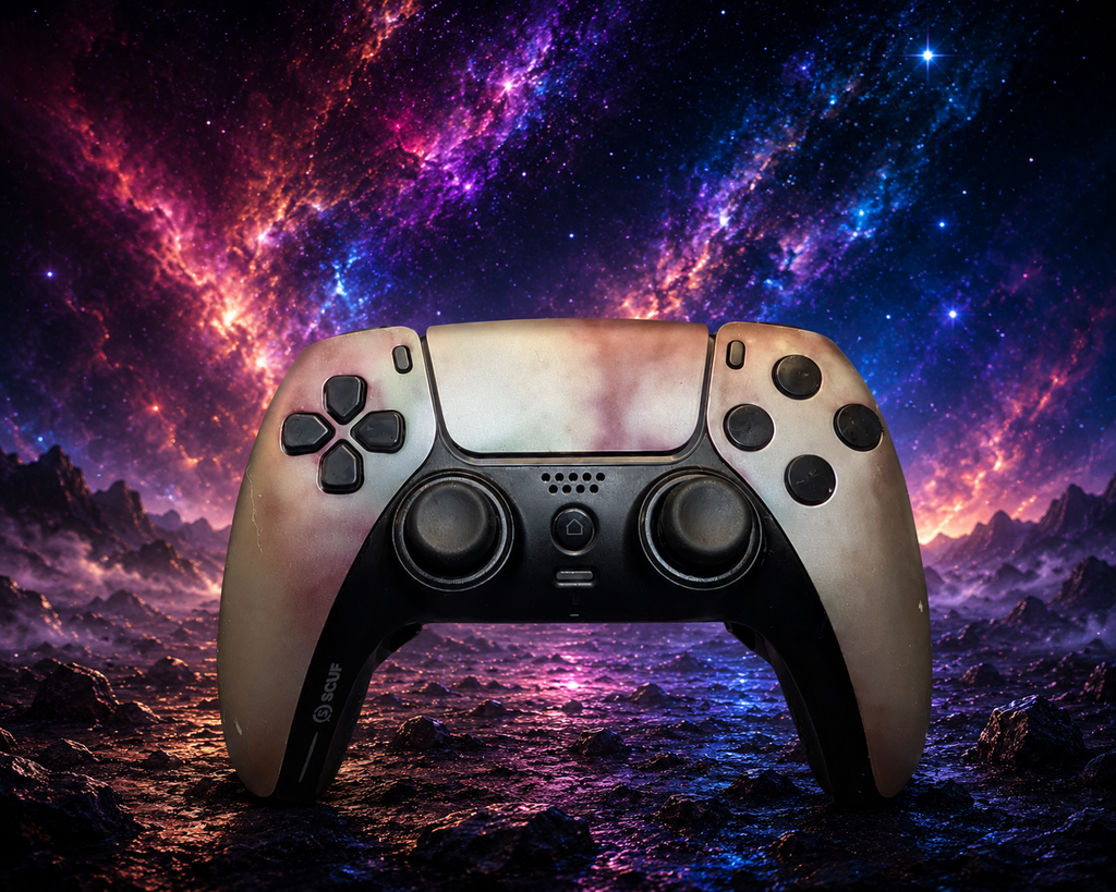 Custom Pre-Built - Scuf Reflex PS5 Controller - Nebula Sky