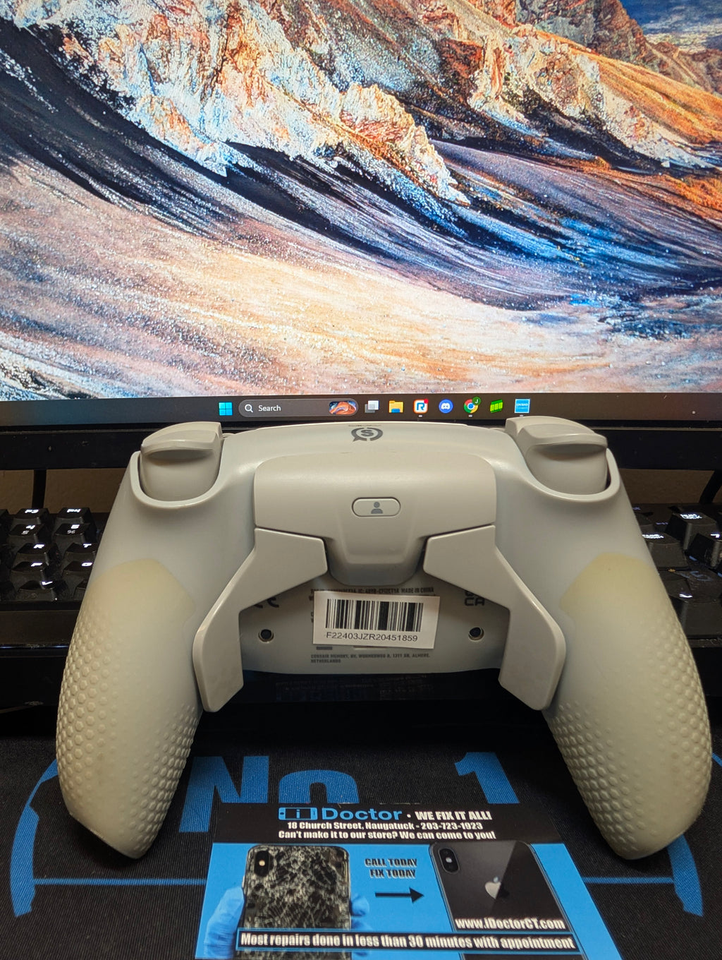 Custom Pre-Built - Scuf Reflex PS5 Controller - White/Gray