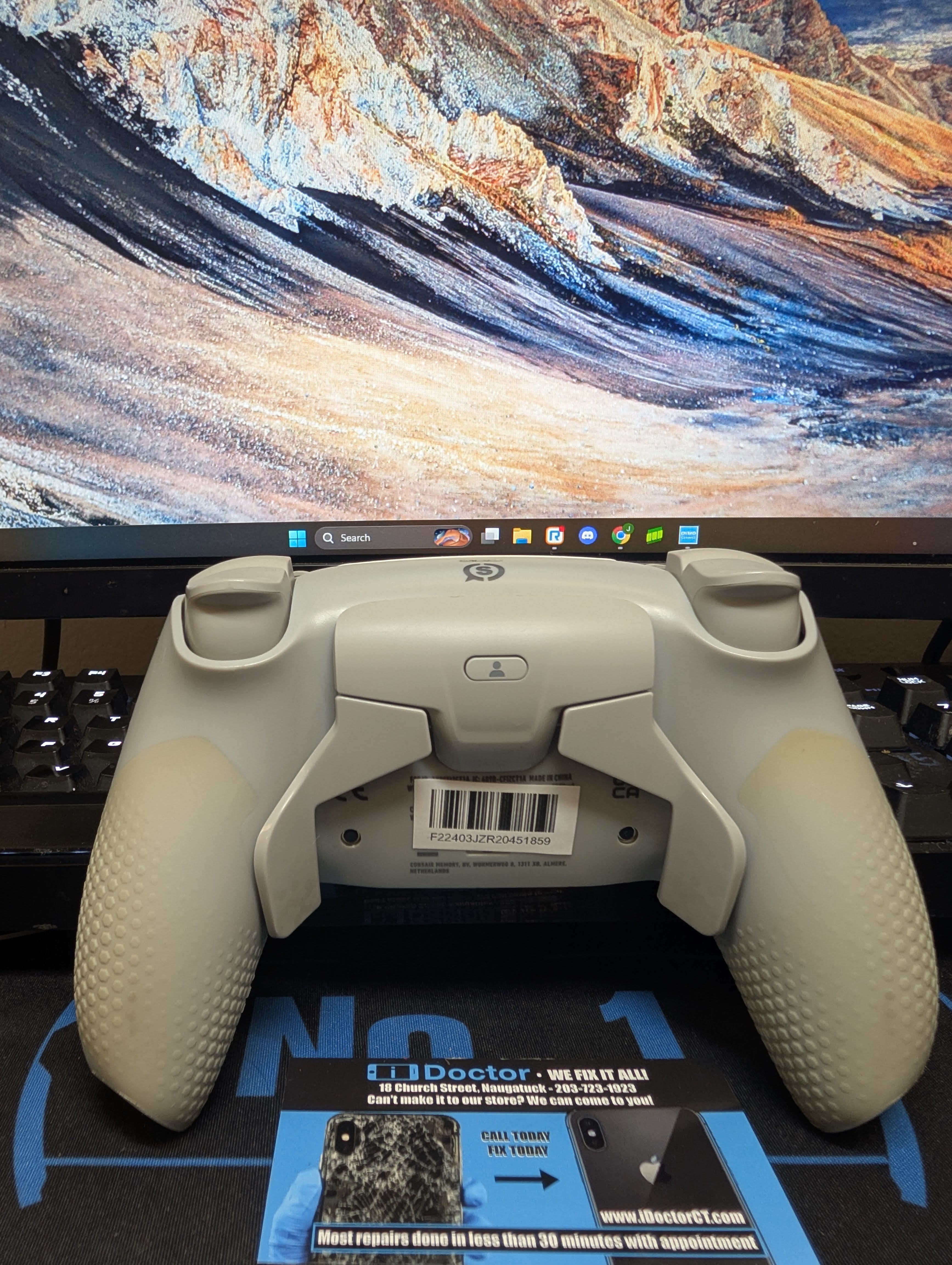 Custom Pre-Built - Scuf Reflex PS5 Controller - White/Gray