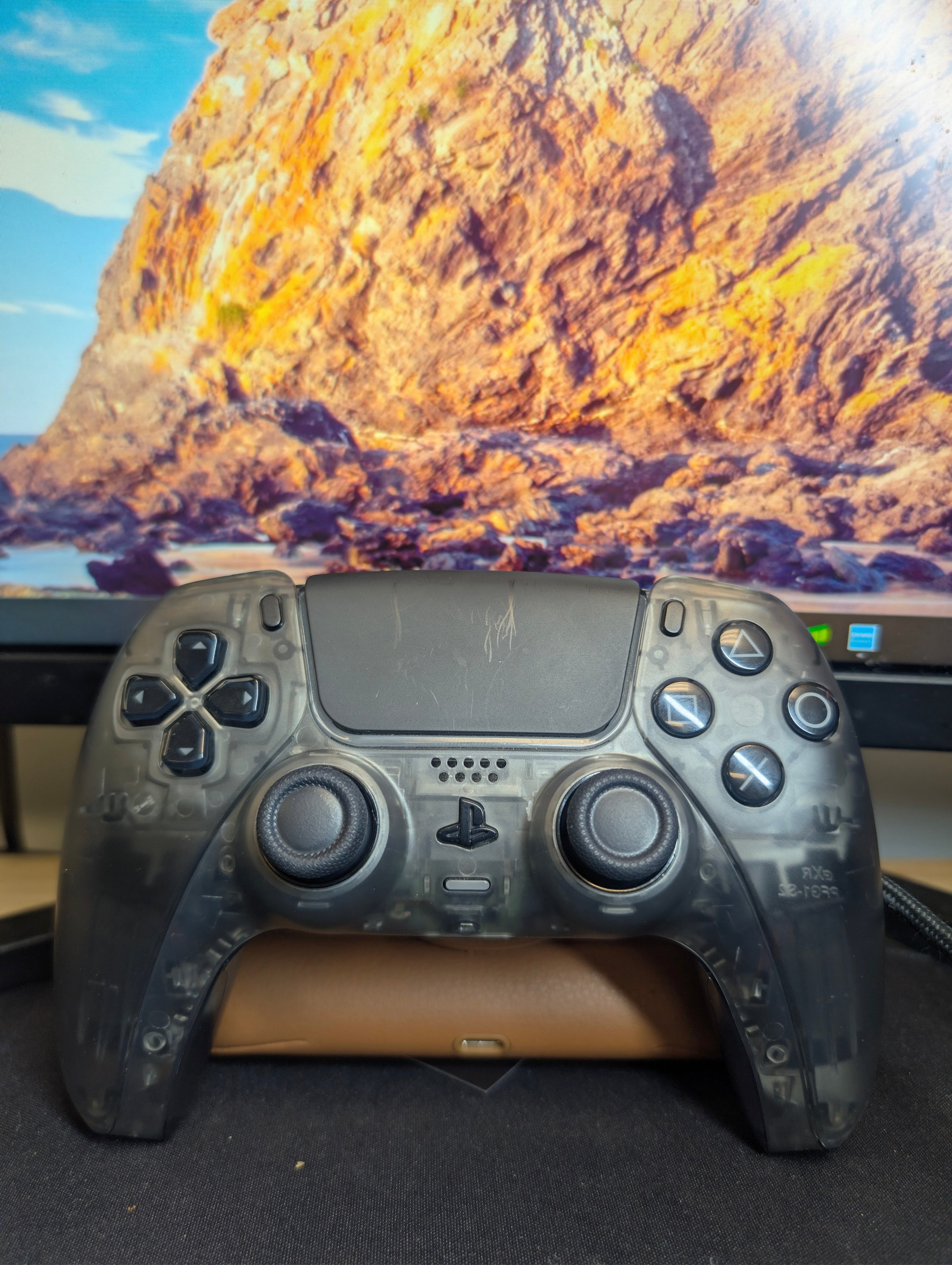 Custom Pre-Built - PS5 Controller - Black Clear