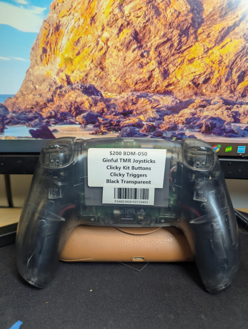 Custom Pre-Built - PS5 Controller - Black Clear