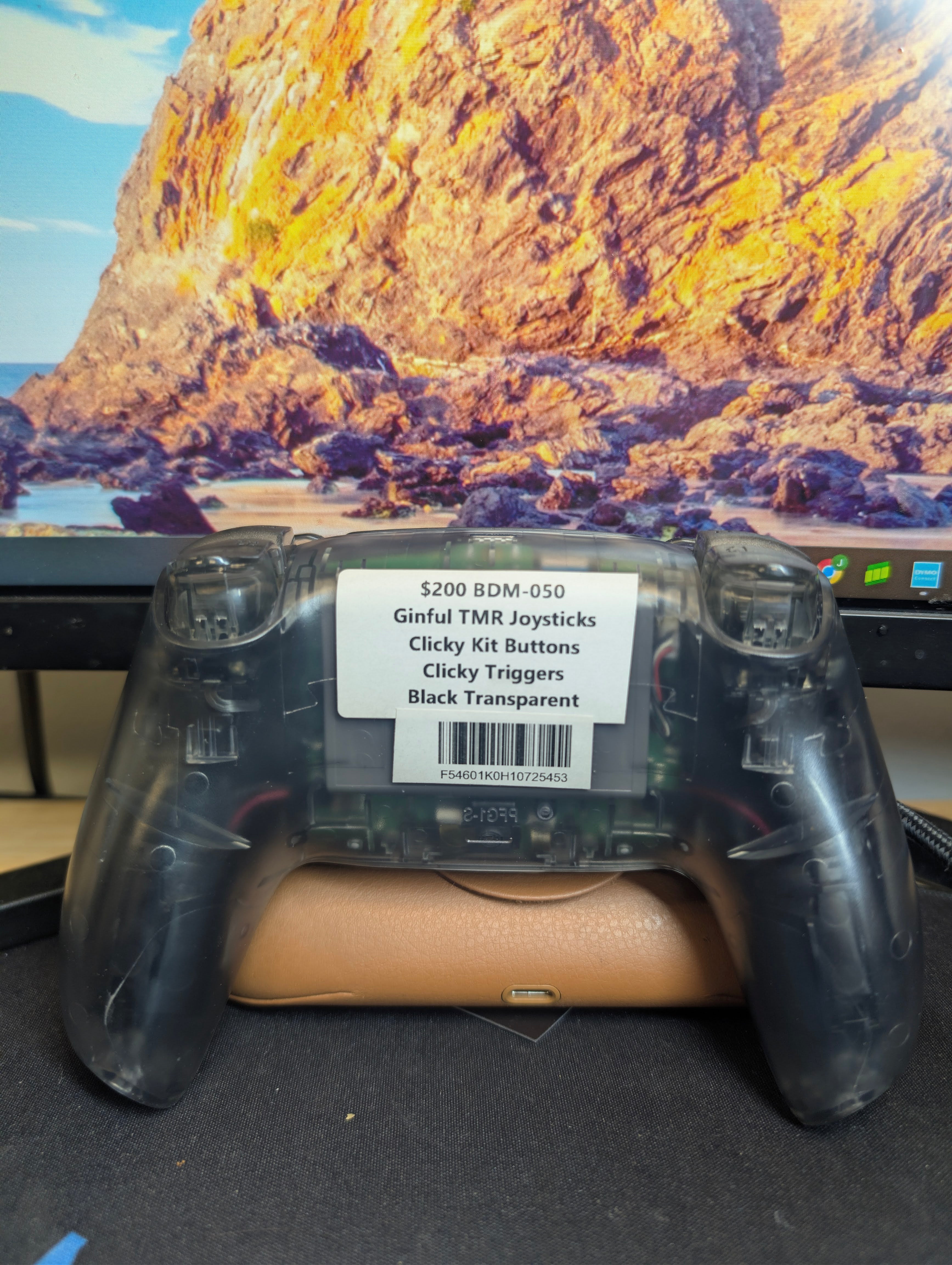 Custom Pre-Built - PS5 Controller - Black Clear