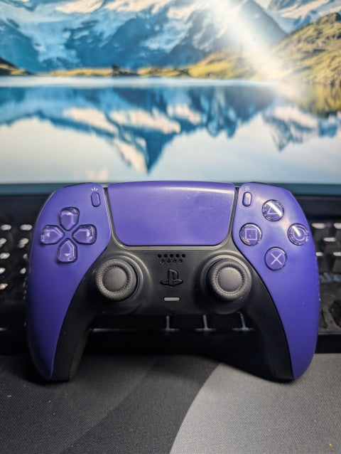 Custom Pre-Built - PS5 Controller - Purple - TMR, Clicky Buttons & Triggers, 4 Paddles