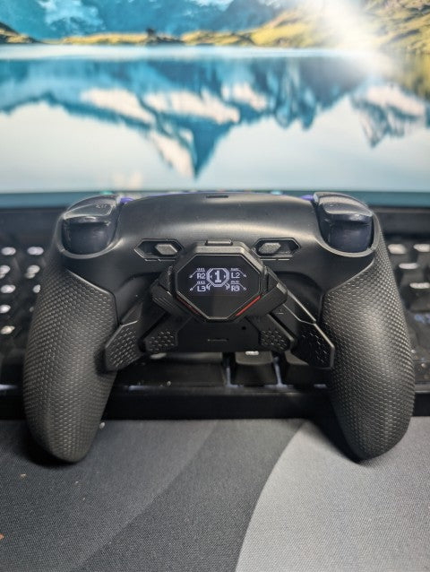 Custom Pre-Built - PS5 Controller - Purple - TMR, Clicky Buttons & Triggers, 4 Paddles