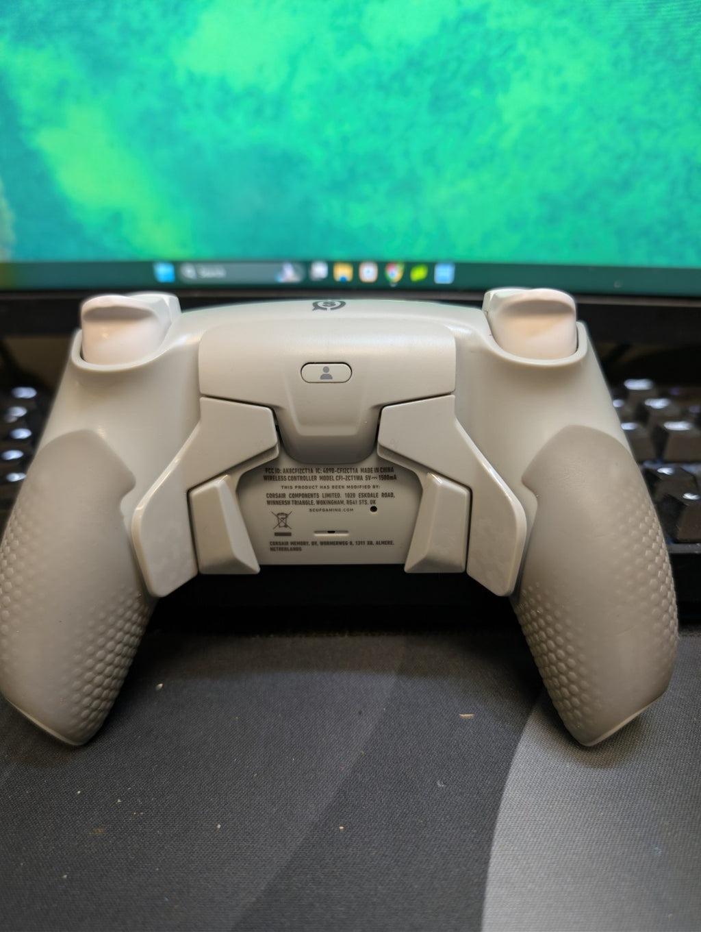 Custom Pre-Built Scuff Reflex Ps5 Controller with TMR Joysticks, Clicky Triggers, Back Button Mod