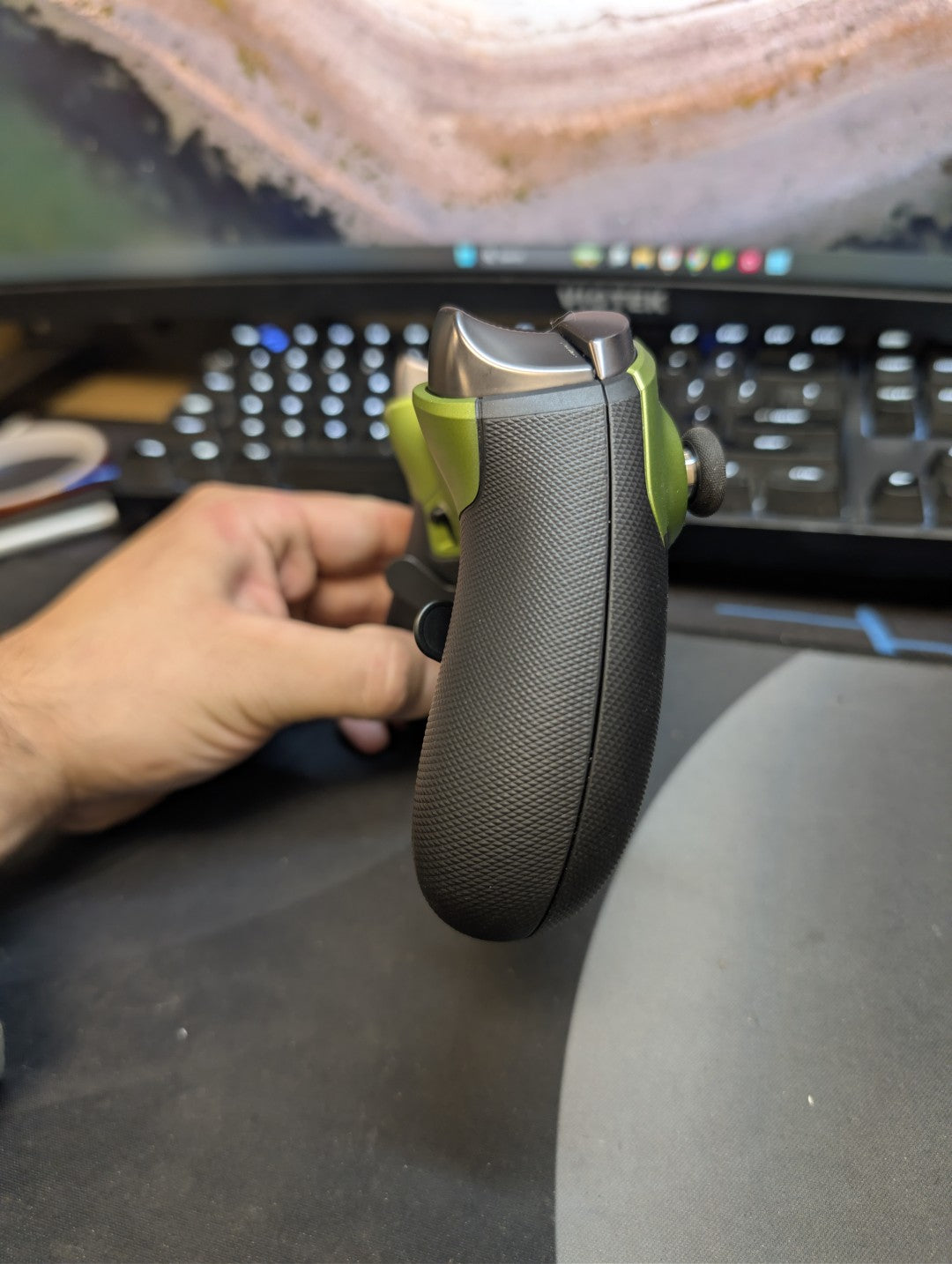 Custom Pre-Built Xbox Elite Series 2 Halo Infinite Green with TMR Joysticks