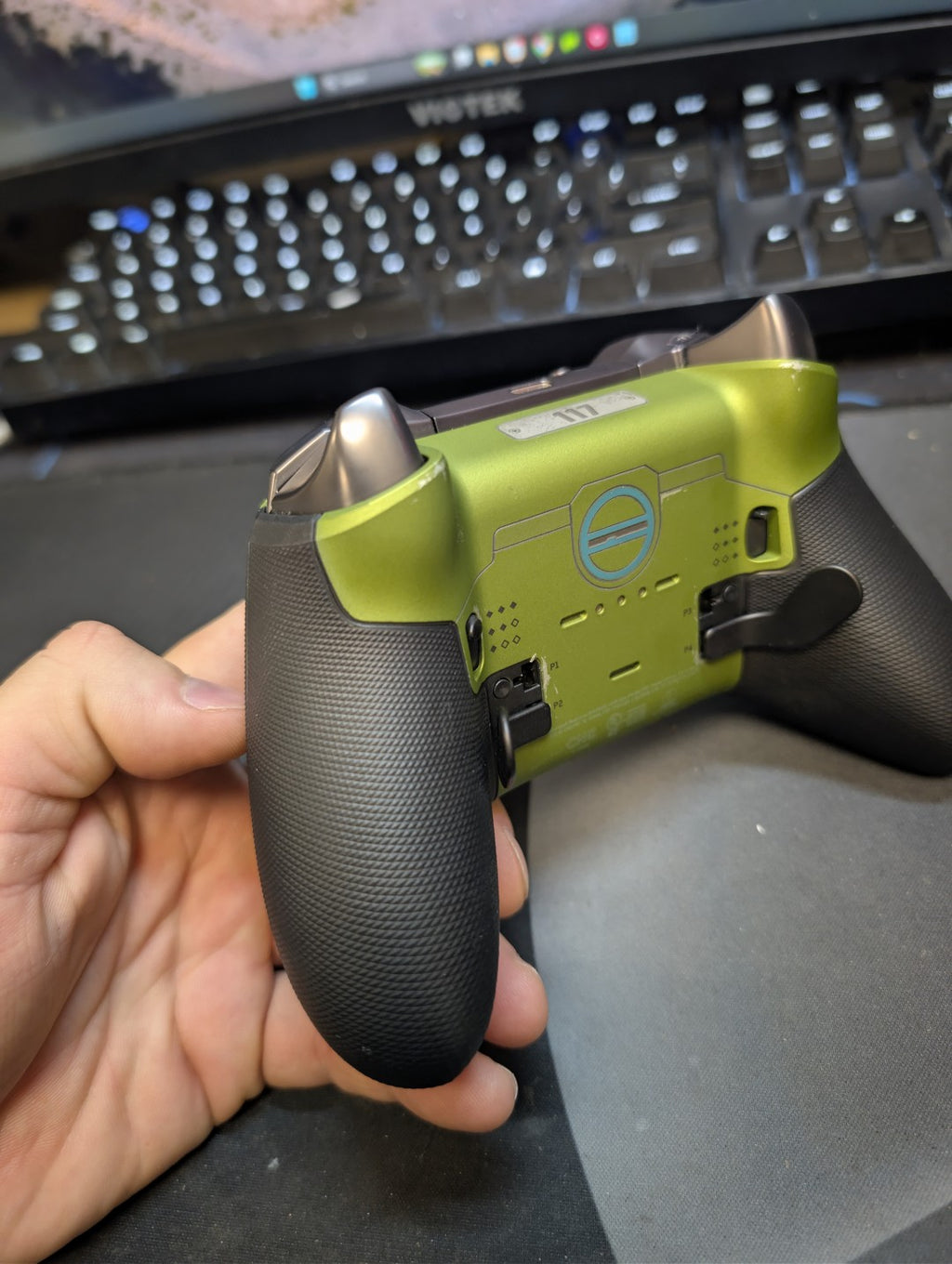 Custom Pre-Built Xbox Elite Series 2 Halo Infinite Green with TMR Joysticks
