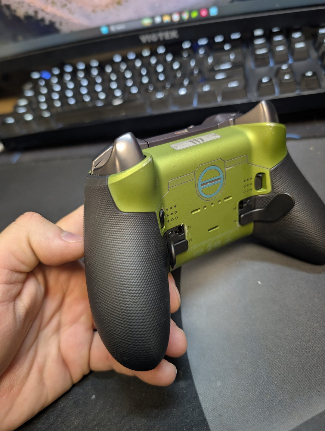 Custom Pre-Built Xbox Elite Series 2 Halo Infinite Green with TMR Joysticks