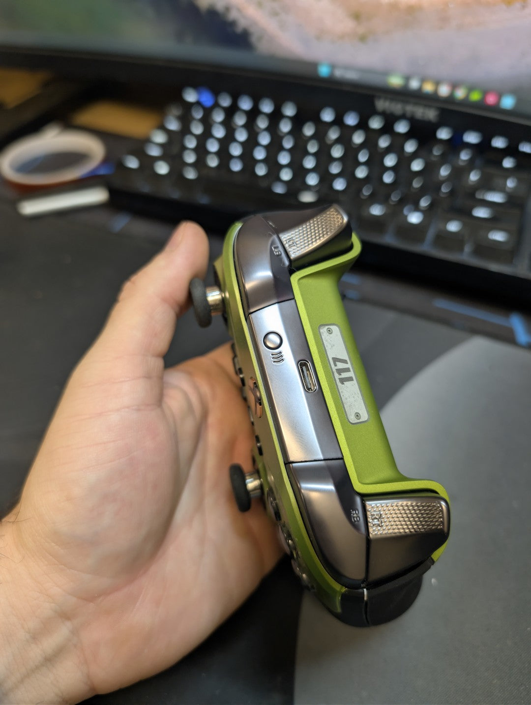 Custom Pre-Built Xbox Elite Series 2 Halo Infinite Green with TMR Joysticks