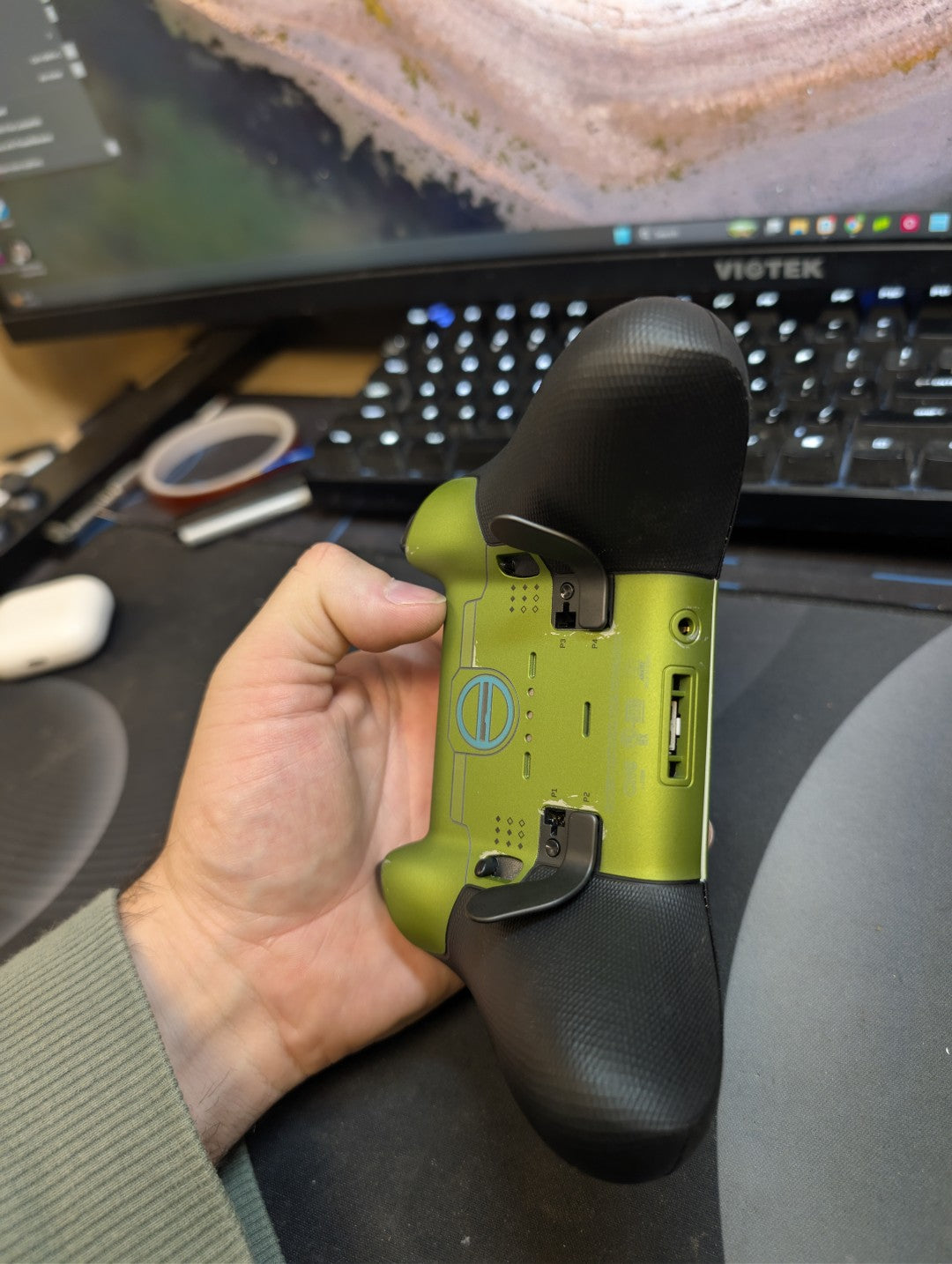 Custom Pre-Built Xbox Elite Series 2 Halo Infinite Green with TMR Joysticks